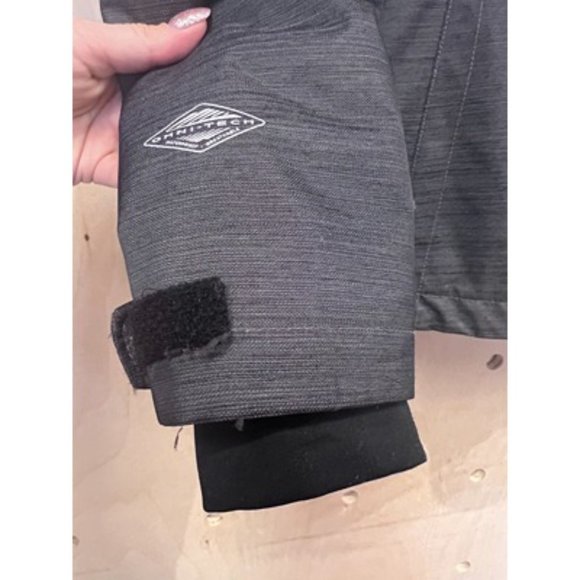 Columbia Sports Company Omni Tech Charcoal Gray Interchange Parka Jacket Size M - Picture 13 of 16